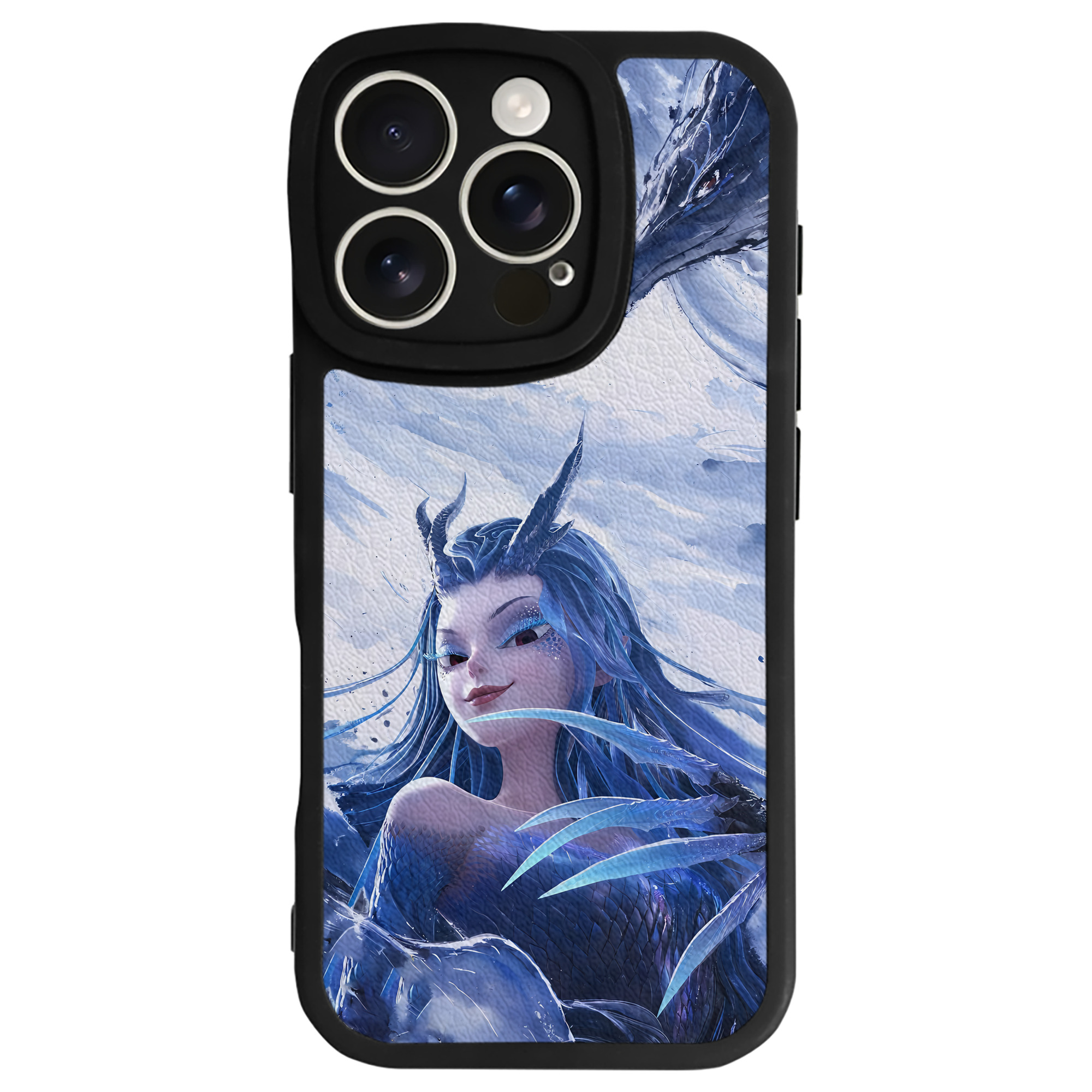 （画像用） Ne Zha 2 ナタ 魔童の大暴れ 【iPhone 16シリーズ対応】シリコンスマホケース（レザー調） 材質：シリコン
